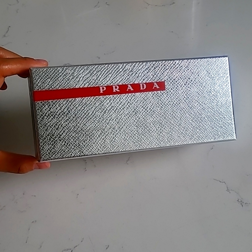 Prada embossed sunglasses / glasses box